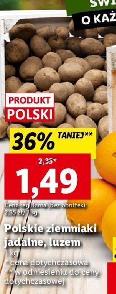 Lidl Ziemniaki jadalne oferta