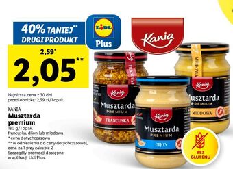 Lidl Musztarda francuska kania oferta