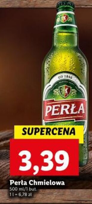 Lidl Perła Chmielowa 500ml oferta