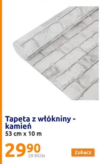 Action Tapeta z włókniny - kamień 53x10cm oferta