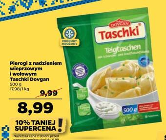 Netto Pierogi z nadzieniem wieprzowym i wołowym taschki dovgan oferta