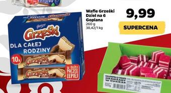 Netto Wafle grześki dziel na 6 goplana oferta