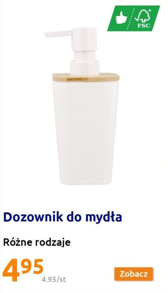 Action Dozownik do mydła oferta