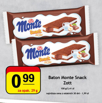 Gram Market Zott baton monte snack 29g oferta