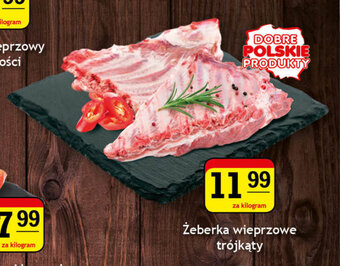 Gram Market Żeberka wieprzowe trójkąty 1kg oferta