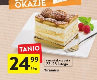 Intermarche Tiramisu oferta