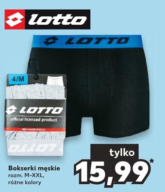 Kaufland Bokserki męskie lotto oferta
