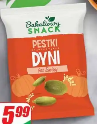 Dino Pestki dyni bakaliowy snack oferta