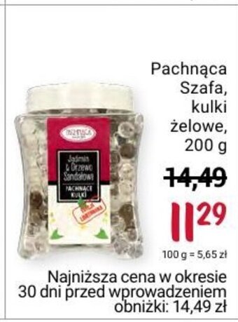 Rossmann Pachnąca Szafa kulki żelowe 200g oferta