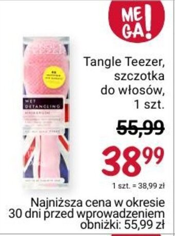 Rossmann Tangle Teezer szczotka do włosów 1 szt oferta