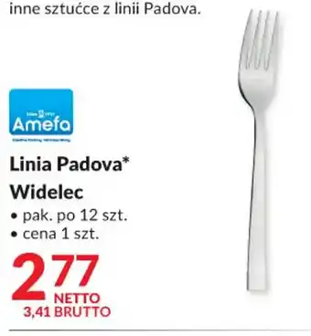 Makro Amefa Linia Padova Widelec oferta