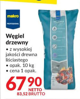 Makro Makro Węgiel drzewny 10kg oferta
