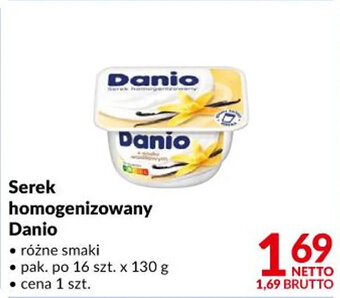 Makro Danio serek homogenizowany 130g oferta