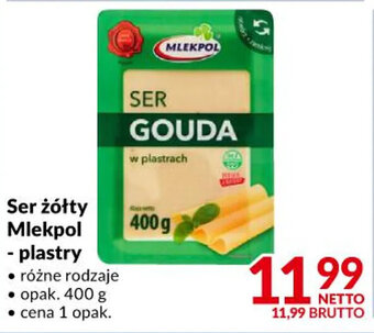 Makro Mlekpol ser żółty 400g oferta