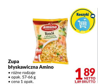 Makro Amino zupa błyskawiczna 57-66g oferta