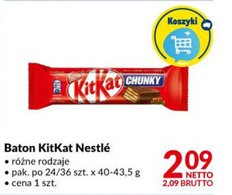 Makro Nestle baton KitKat 40-43,5g oferta