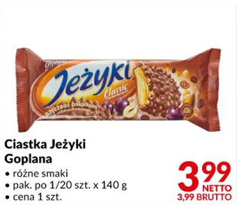 Makro Goplana ciastka Jeżyki 140g oferta