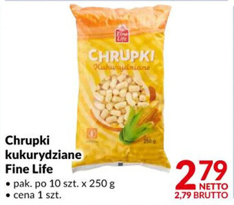 Makro Fine Life chrupki kukurydziane 250g oferta