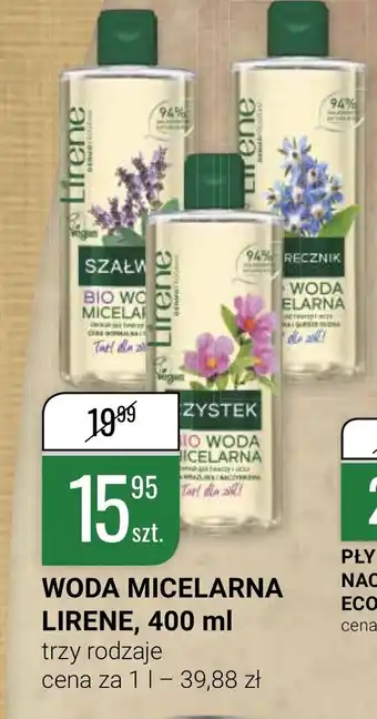 bi1 Woda micelarna Lirene 400ml oferta