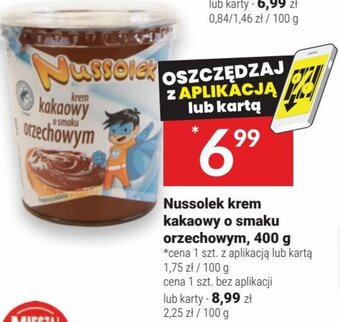 Twój Market Nussolek krem kakaowy o smaku orzechowym 400 g oferta
