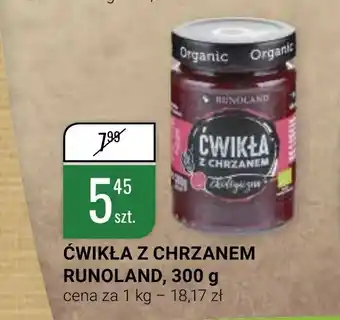 bi1 Ćwikła z chrzanem Runoland 300g oferta