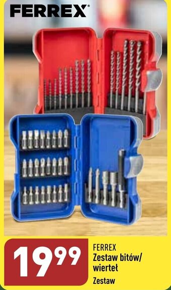 ALDI Ferrex Zestaw bitów/wierteł oferta