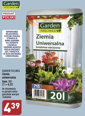 ALDI Garden Feelings Ziemia uniwersalna 20l oferta