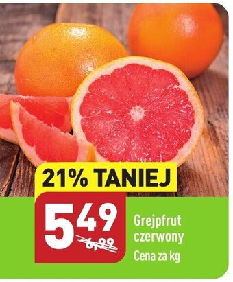 ALDI Grejpfrut czerwony 1kg oferta