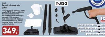 ALDI Quigg Parownica do powierzchni oferta