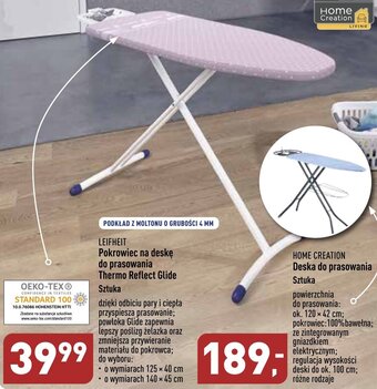 ALDI Home Creation Deska do prasowania oferta