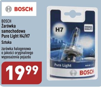 ALDI Bosch Żarówka samochodowa Pure Light H4/H7 oferta