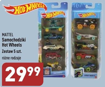 ALDI Mattel Samochodziki Hot Wheels 5szt. oferta