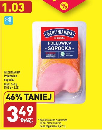 ALDI Wędliniarnia Polędwica sopocka opak.140g oferta