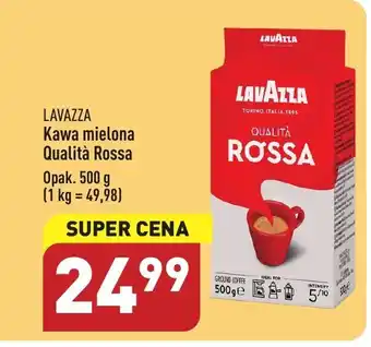ALDI Lavazza Kawa mielona Qualita Rossa oferta