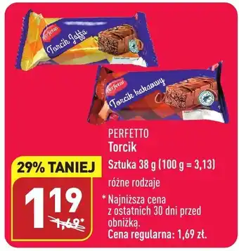 ALDI Perfetto Torcik sztuka 38g oferta