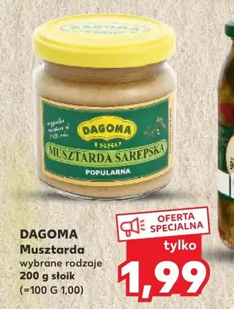 Kaufland Dagoma musztarda 200g oferta