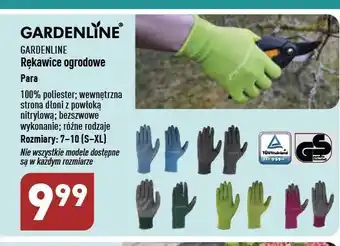 ALDI Rękawice ogrodowe rozm. 7-10 garden line oferta