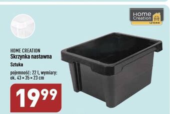 ALDI Skrzynka nastawna 22 l home creation oferta