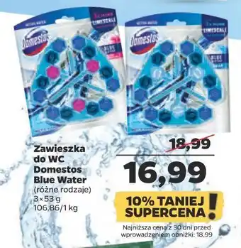 Netto Kostka do wc blue water ocean domestos power5+ oferta