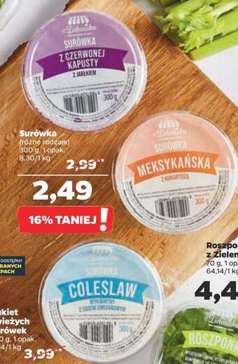 Netto Surówka z czerwonej kapusty z zieleniaka netto oferta
