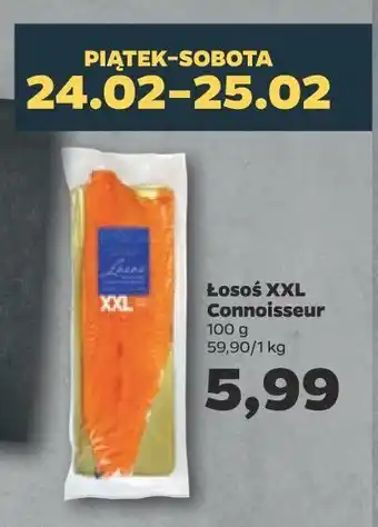 Netto Łosoś atlantycki xxl filet ze skórą connoisseur oferta