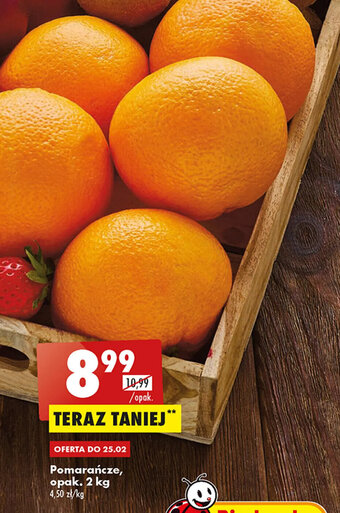 Biedronka Pomarańcze 2kg oferta
