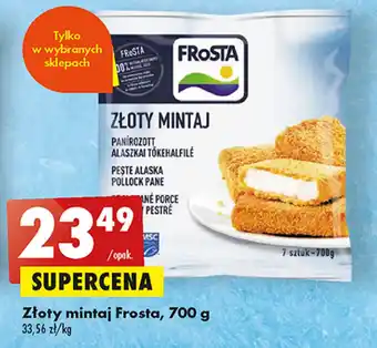 Biedronka Frosta Złoty mintaj 700g oferta
