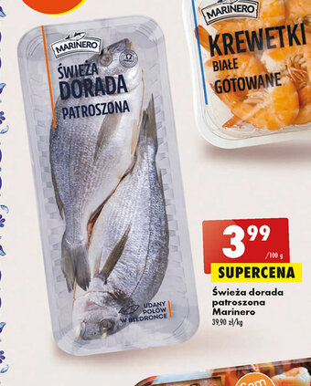 Biedronka Marinero Świeża dorada patroszona 100g oferta