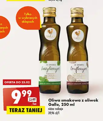 Biedronka Gallo Oliwa smakowa z oliwek 250ml oferta
