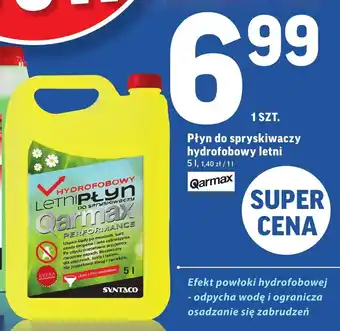 Intermarche Płyn do spryskiwaczy hydrofobowy letni 5l oferta