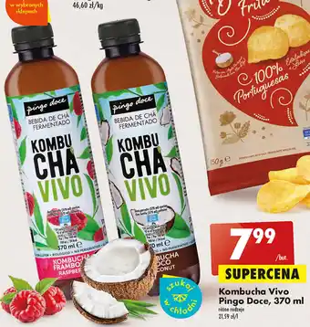 Biedronka Pingo Doce Kombucha Vivo 370ml oferta