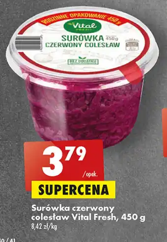 Biedronka Vital Fresh Surówka czerwony colesław 450g oferta