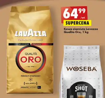 Biedronka Lavazza Qualita Oro Kawa ziarnista 1kg oferta