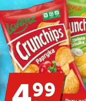 Euro Sklep Crunchips chipsy ziemniaczane papryka 140 g oferta